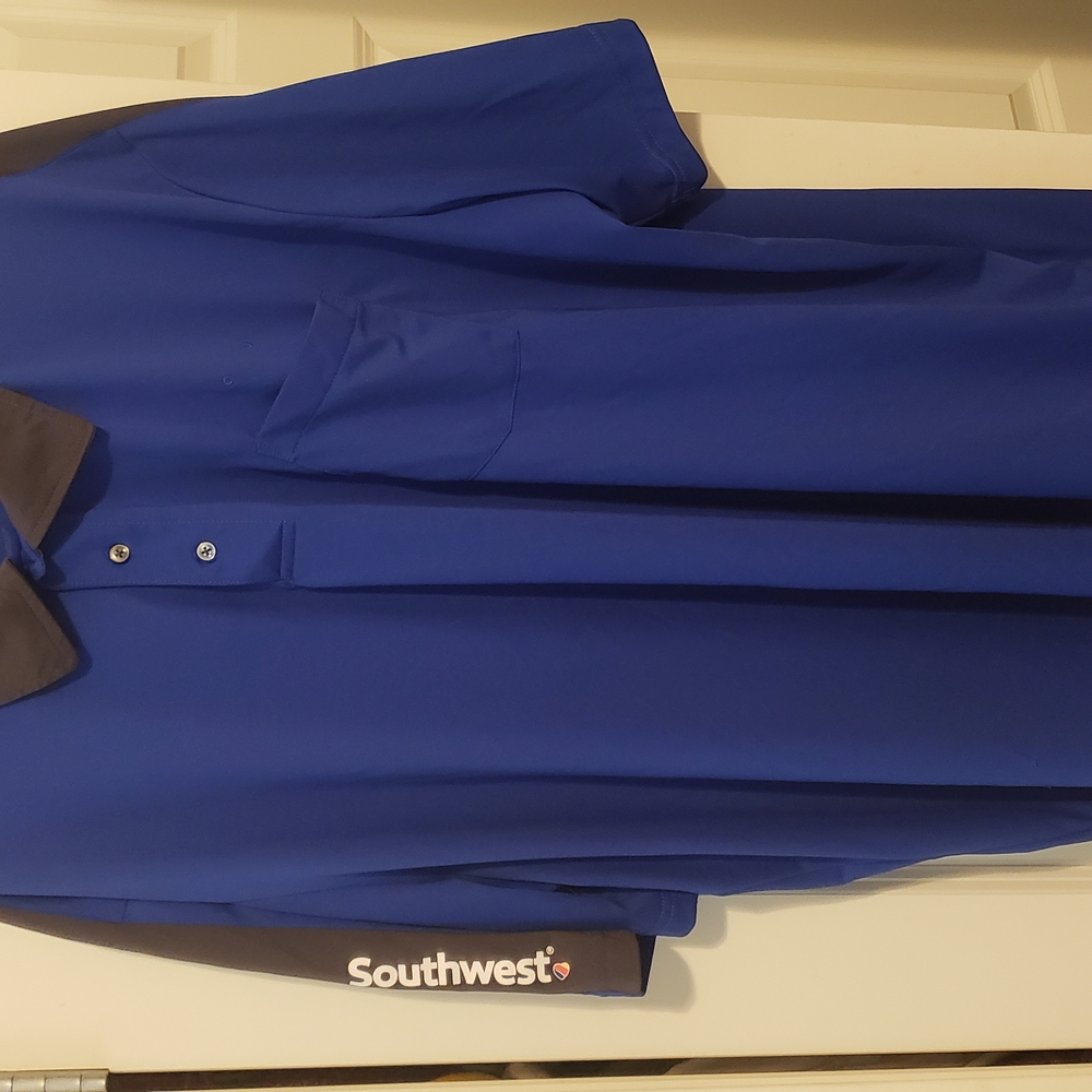 Southwest Blue Polo Shirt